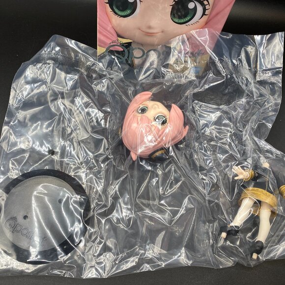Spy x Family Anya Forger Figure A ver. Banpresto Qposket School Uniform JP - Picture 8 of 11